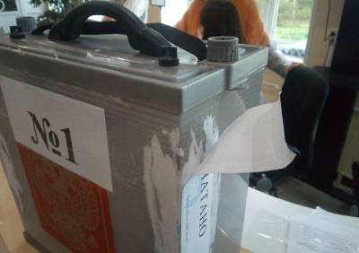 В Рязани выездная бригада вернулась с надомного голосования со вскрытым ящиком