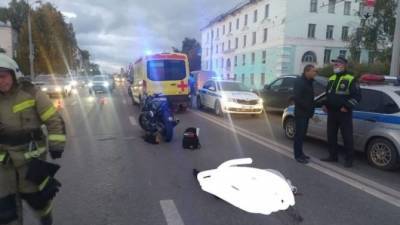 Мотоциклист погиб в ДТП в Ижевске