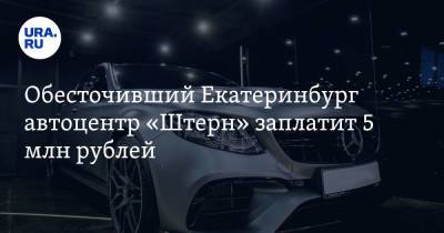 Обесточивший Екатеринбург автоцентр «Штерн» заплатит 5 млн рублей