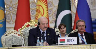 Восемь предложений Беларуси. О чем говорил Александр Лукашенко на саммите ШОС в Душанбе