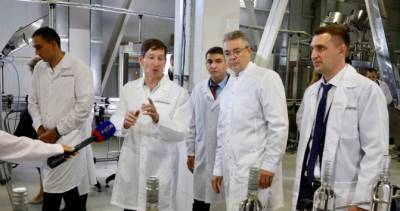 В Ставрополе на заводе «Стрижамент» запустили новую линию розлива