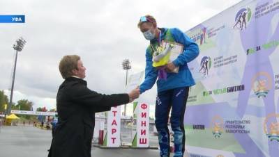 В Уфе прошла индивидуальная гонка юниорского первенства России по летнему биатлону