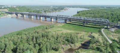 В Барнауле ремонт Старого моста завершен на 95%
