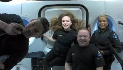 Crew Dragon с экипажем Inspiration4 вернется на Землю 18 сентября