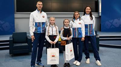 В НОК Беларуси состоялась встреча спортсменов с молодежным активом Минской области