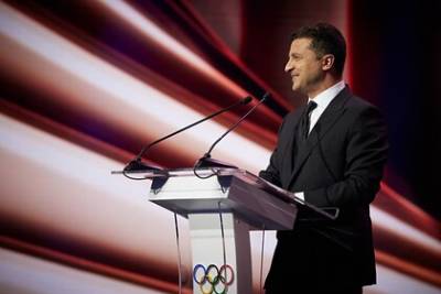 Зеленский захотел провести Олимпиаду на Украине