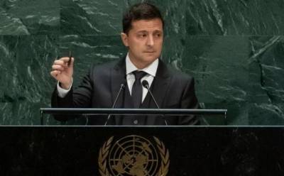 Зеленский выступит на общих дебатах Генассамблеи ООН