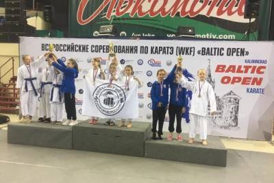 Белгородцы стали призёрами всероссийских соревнования по карате «Baltic Open»