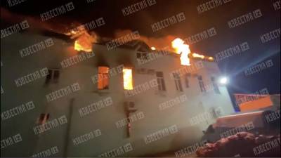 Пожар произошел в дагестанской гостинице