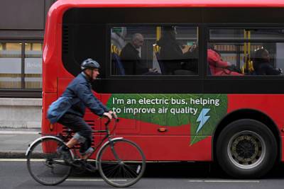 Садик-Хан Лондон - Лондон задумал пересесть на электрические автобусы - lenta.ru - Лондон