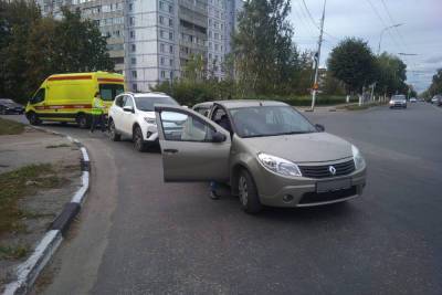 На улице Октябрьской в Рязани в ДТП пострадал 46-летний водитель Renault