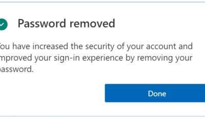 Microsoft отказывается от паролей в пользу отпечатков пальцев