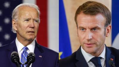 Стратегический кризис между США и Францией: Байден настоял на разговоре с Макроном