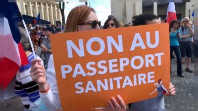 В Европе не прекращаются протесты антипрививочников