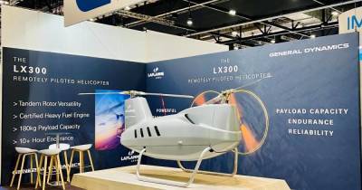 Американская компания показала беспилотный вертолет LX300 с новой компоновкой (фото)