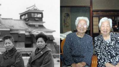 107-летние сестры из Японии признаны старейшими близнецами в мире