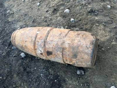 В Кузбассе на одном из предприятий обнаружили боевой снаряд