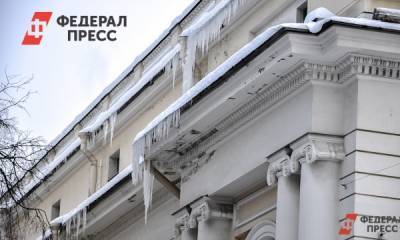 Здания заксобрания Петербурга очистят от снега и сосулей за 5,6 млн рублей