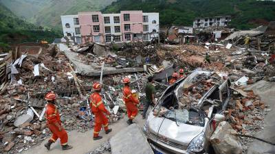 Китай всколыхнуло мощное землетрясение, есть погибшие