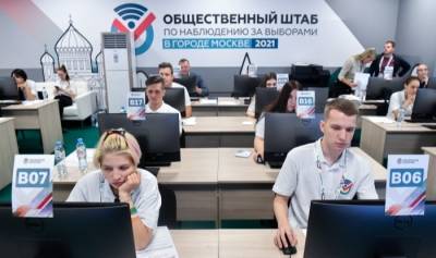 Памфилова: свыше 420 тыс. наблюдателей задействованы на выборах