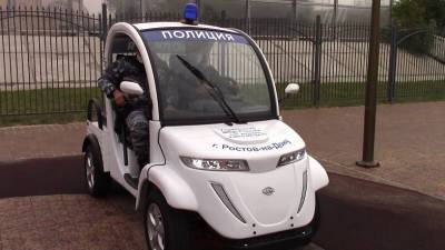 В Ростове по выходным полицейские будут патрулировать парки города на электромобилях