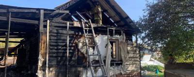 В Облучье из-за электрооборудования сгорел дом многодетной семьи, пострадавших нет