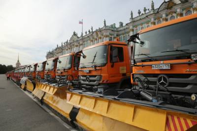 В Петербурге вырастет количество уборочной техники