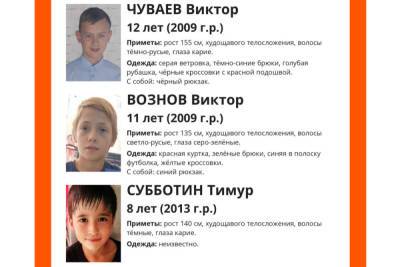 Во Владимировской области пропали трое детей