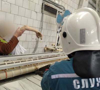 Ульяновские спасатели вытащили руку сотрудницы УОДКБ из раскалённой гладильной машины