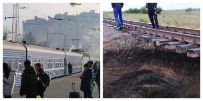 ЧП на "Укрзализныце", кадры с места: 154 пассажира оказались в тяжелом положении