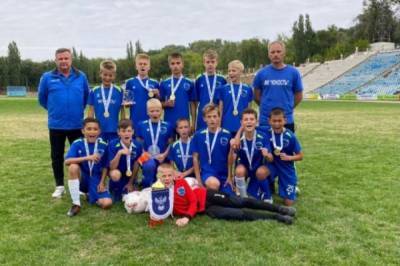 Юные футболисты из Хабаровска победили в финале турнира «Кожаный мяч»