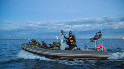 Бойцы спецназа Северного флота провели учения в Красноярском крае