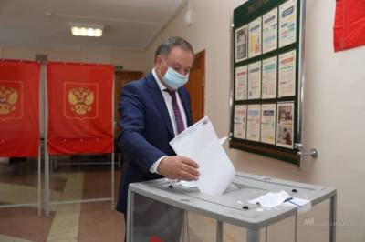 Павел Путилин проголосовал в 44 лицее