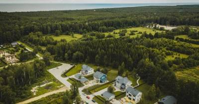 ФОТО: в Латвии появился первый поселок в финском стиле