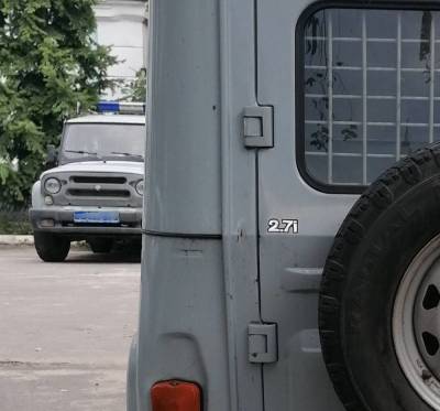 В Воронежской области неизвестный напал на отдел полиции