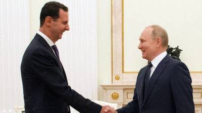 Какой была главная тема переговоров Путина и Асада в Москве