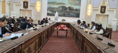 Замир Кабулов - Хасан Ахунд - "Талибан"* провел в Кабуле встречу с представителями РФ, КНР и Пакистана - rf-smi.ru - Россия - Китай - Афганистан - Пакистан - Twitter