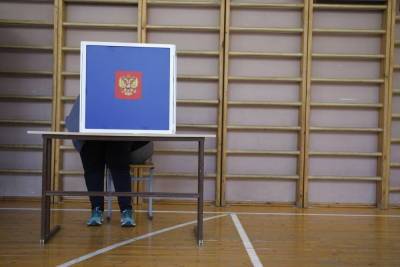 В Горизбиркоме объяснили частично закрытую камеру на избирательном участке в Петербурге