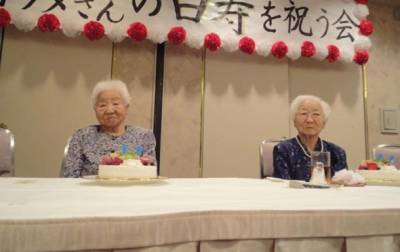 Сестры из Японии признаны старейшими близнецами