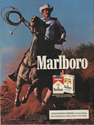 Ковбой Мальборо. Вы до сих пор думаете что сигареты это просто привычка?