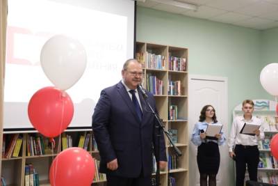 Олег Мельниченко принял участие в открытии модельной библиотеки в Колышлейском районе