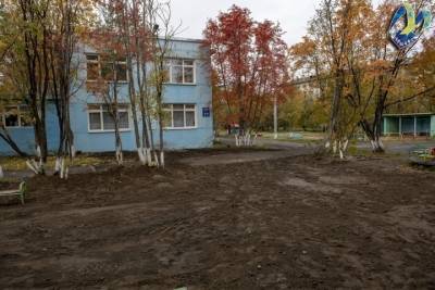 В Мурманске подходят к завершению ремонтные работы в детском саду № 89