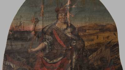 Музей-заповедник «Царское Село» получил в дар фрагмент картины «Аллегория на правление Екатерины I»