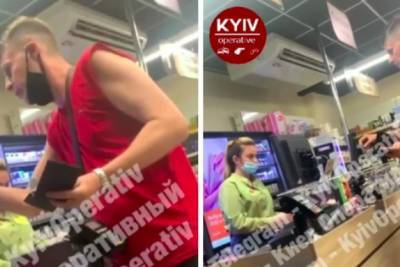 В супермаркете Киева покупатель набросился на девочку-подростка