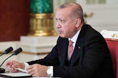Эрдоган вновь заявил о непризнании Крыма российской территорией