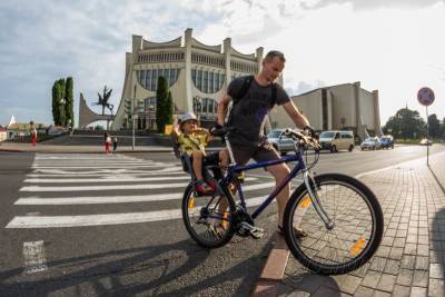 ГАИ напоминает правила безопасной езды на велосипеде