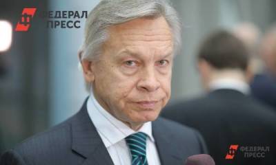 Сенатор Пушков заявил о консолидации электората в России