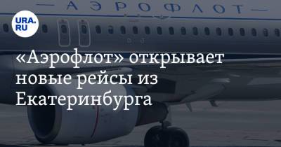 «Аэрофлот» открывает новые рейсы из Екатеринбурга