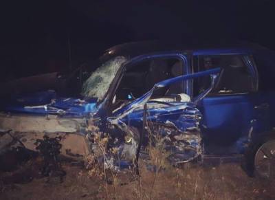 На трассе в Башкирии столкнулись два встречных автомобиля: один человек погиб, четверо пострадали