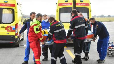 Cпецборт МЧС с семью пострадавшими при стрельбе в пермском вузе вылетел в Москву